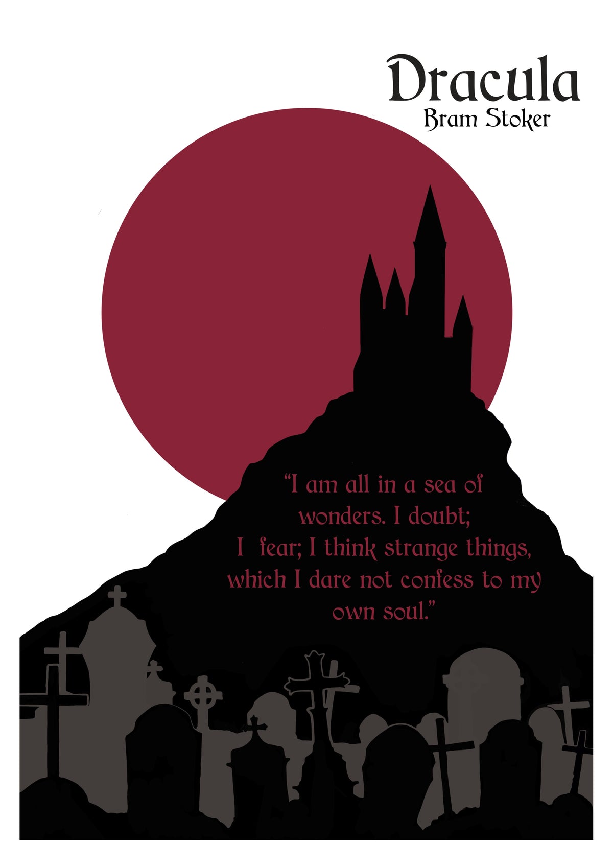 Dracula - Bram Stoker - Art Print (Transylvania)