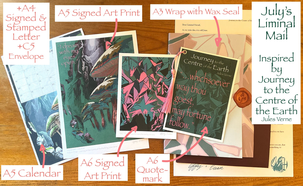 Past Liminal Mail Edition – Journey to the Centre of the Earth