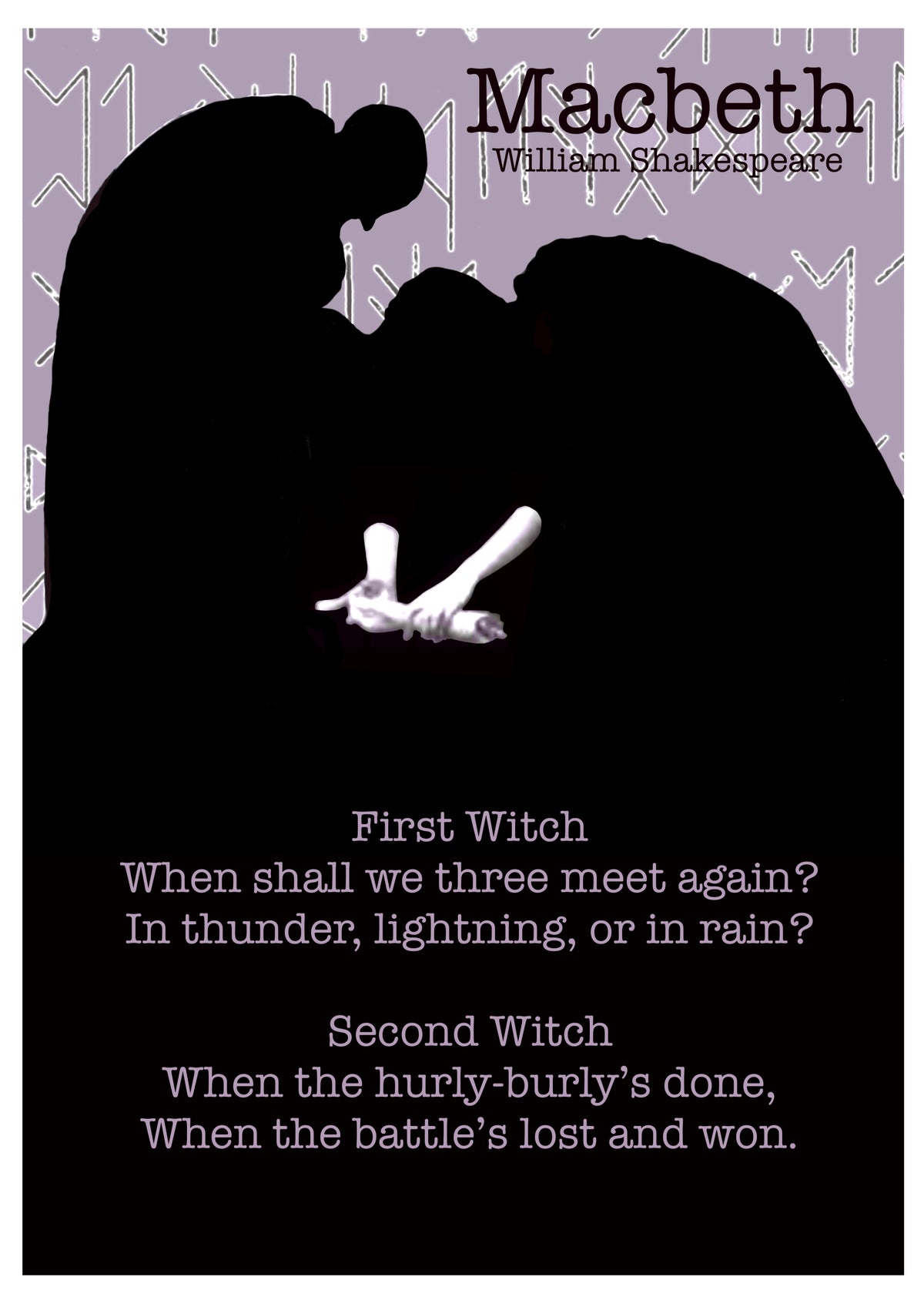 Macbeth - William Shakespeare- Art Print (Severed Arm)