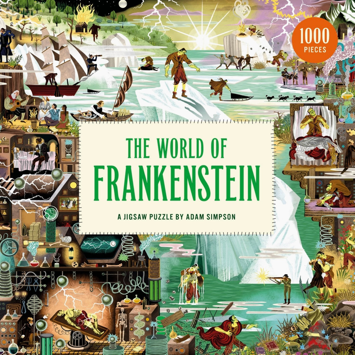 The World of Frankenstein Jigsaw Puzzle